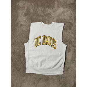 Champion × Vintage Vintage men's unisex 70-80s US Davis Champion Reverse Weave L